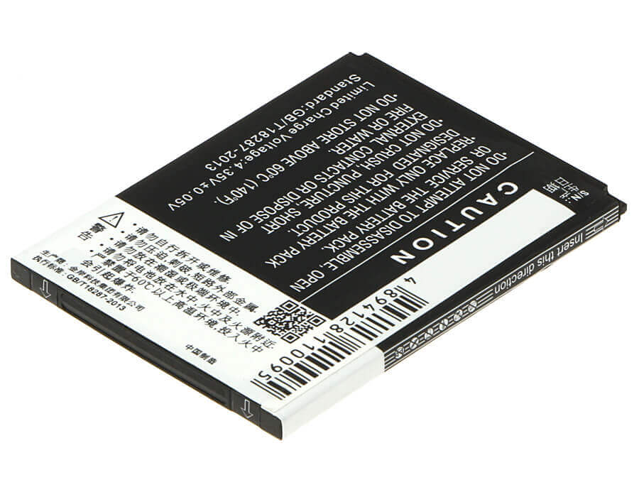 3.8V, Li-Polymer, 2500mAh, SmartPhone battery fits Hisense, Lp38250, Eg980, Mira Ii, 9.5Wh Mobile, SmartPhone Cameron Sino Technology Limited (Smartphone)