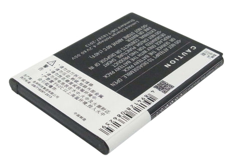 3.7V, Li-ion, 1700mAh, SmartPhone battery fits Hisense, Li37163a, E910, E920, 6.29Wh Mobile, SmartPhone Cameron Sino Technology Limited (Smartphone)