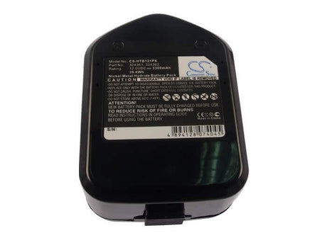 12.0V, Ni-MH, 3300mAh, Power Tools battery fits Hitachi, 320386, C 5d, C5d, 39.6Wh Power Tools Cameron Sino Technology Limited (Power Tools)