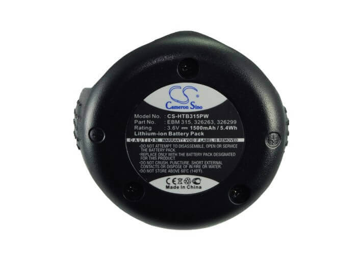 3.6V, Li-ion, 1500mAh, Power Tools battery fits Hitachi, Bostitch, 326263, Gbt1850k, Gf1564k, 5.4Wh Power Tools Cameron Sino Technology Limited (Power Tools)