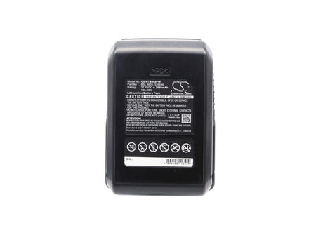 36.0V, Li-ion, 3000mAh, Power Tools battery fits Hitachi, 328036, Dh 36dal, Dh36dl, 108Wh Power Tools Cameron Sino Technology Limited (Dangerous Goods)