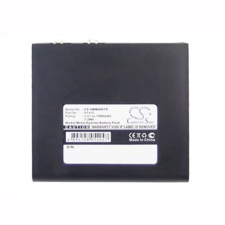 4.8V, Ni-MH, 1500mAh, Headset battery fits Hme, Rf400, Com400, 7.2Wh Wireless Headset Cameron Sino Technology Limited