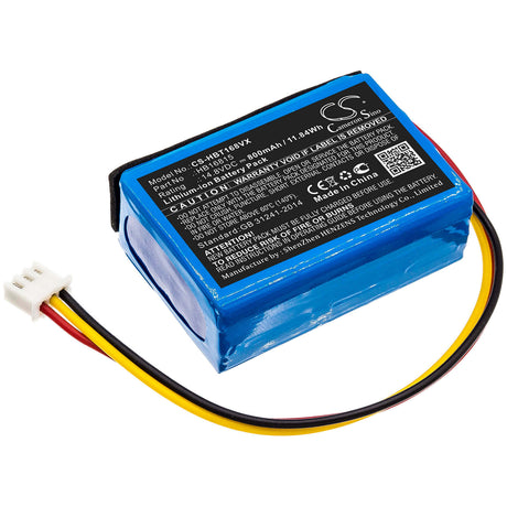 14.8V, Li-ion, 800mAh, Vacuum battery fits Hobot, 168, 188, 198, 11.84Wh Vacuum Cameron Sino Technology Limited