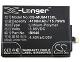 3.85V, Li-Polymer, 4100mAh, SmartPhone battery fits Xiaomi, Hongmi, Bn40, 4 Premium Edition, 4x Premium Edition, 15.79Wh Mobile, SmartPhone Cameron Sino Technology Limited (Smartphone)