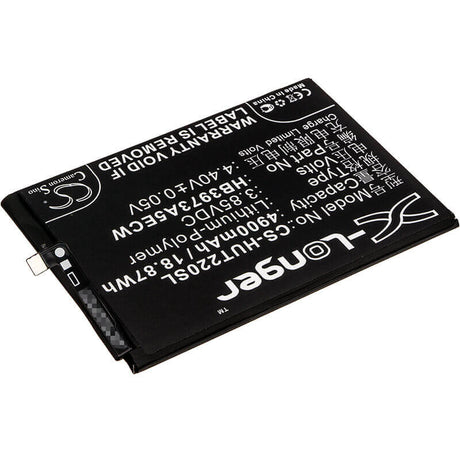 3.85V, Li-Polymer, 4900mAh, SmartPhone battery fits Honor, Huawei, Hb3973a5ecw, Kkg-an70, Note 10, 18.87Wh Mobile, SmartPhone Cameron Sino Technology Limited (Smartphone)