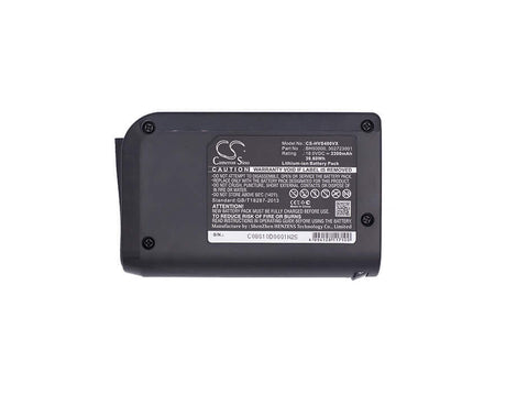 18.0V, Li-ion, 2200mAh, Vacuum battery fits Hoover, Bh50010 Platinum Collection Co, Bh50015 Platinum Collection Li, Platinum Linx, 39.60Wh Vacuum Cameron Sino Technology Limited