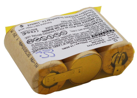 3.6V, Ni-MH, 3000mAh, Vacuum battery fits Hoover, S1120, 10.80Wh Vacuum Cameron Sino Technology Limited