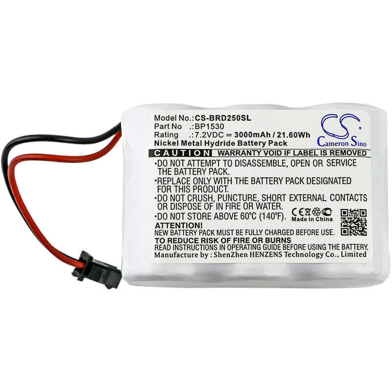 7.2V, Ni-MH, 3000mAh, Equipment battery fits Horizon, Bp1530, HDSM, Hdsm 2.5 Satellite Meter, 21.6Wh Equipment, Survey, Test Cameron Sino Technology Limited