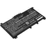 Notebook battery For Hp, 15-da0008ca, 15-db0108ca, 17-by 11.55v, 3550mah - 41.00wh Notebook, Laptop Cameron Sino Technology Limited