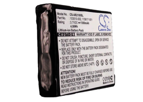 Battery For Hp Aero 2100, Aero 2110, Aero 2115 3.7v, 1350mah - 5.00wh Batteries for Electronics Cameron Sino Technology Limited (Suspended)   