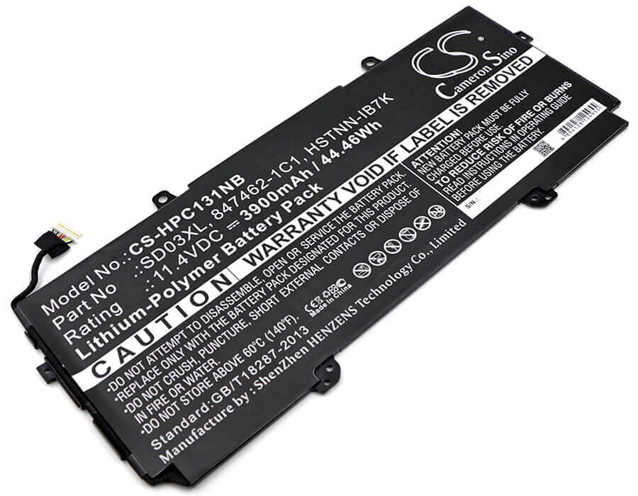 Battery For Hp, Chromebook 13 G1 11.4v, 3900mah - 44.46wh Notebook, Laptop Cameron Sino Technology Limited   