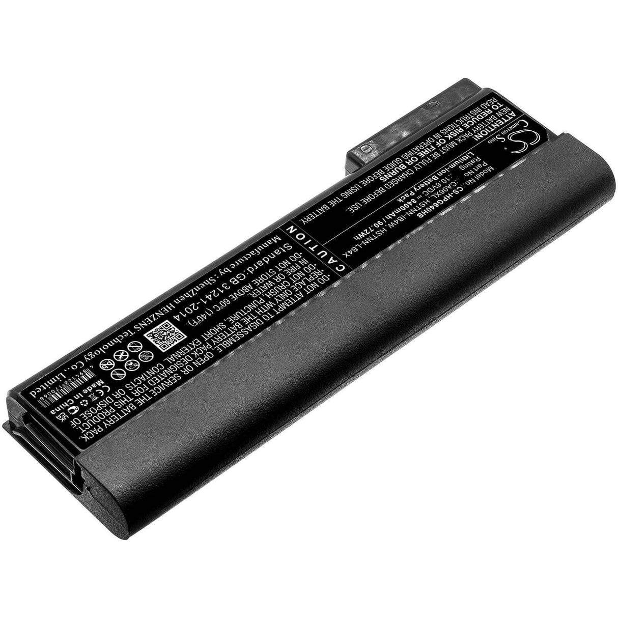 Notebook Battery For Hp, D9r52av, H5g74e, Probook 640 10.8v, 8400mah - 90.72wh Notebook, Laptop Cameron Sino Technology Limited