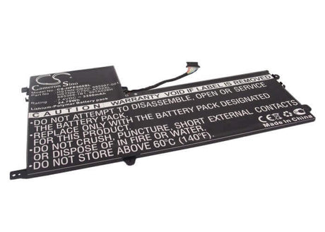 7.4V, Li-Polymer, 3350mAh, Tablet battery fits Hp, 685368-1b1, At02025xl, D3h85ut, 24.79Wh Tablet Cameron Sino Technology Limited