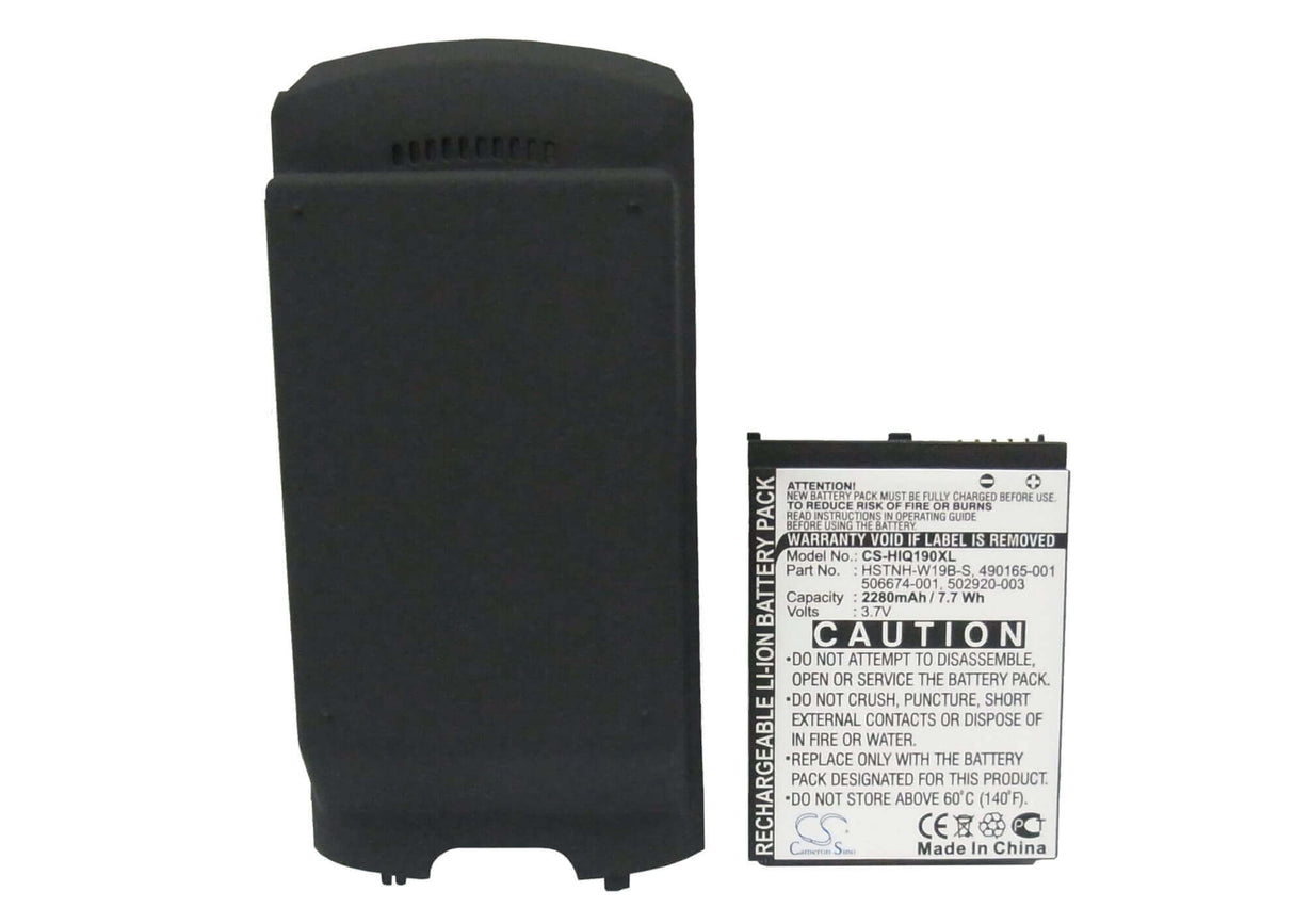 3.7V, Li-ion, 2480mAh, SmartPhone battery fits Hp, 490165-001, Hstnh-c19c, Ipaq Data Messenger, 9.18Wh Mobile, SmartPhone Cameron Sino Technology Limited (Suspended)