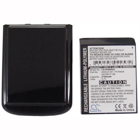 Battery For Hp Ipaq Rw6800, Ipaq Rw6815, Ipaq Rw6818 3.7v, 2700mah - 9.99wh Batteries for Electronics Cameron Sino Technology Limited (Suspended)   
