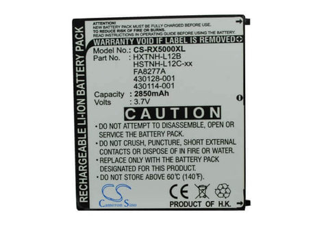 Battery For Hp Ipaq Rx5700, Ipaq Rx5710, Ipaq Rx5720 3.7v, 2850mah - 10.55wh Batteries for Electronics Cameron Sino Technology Limited (Suspended)   