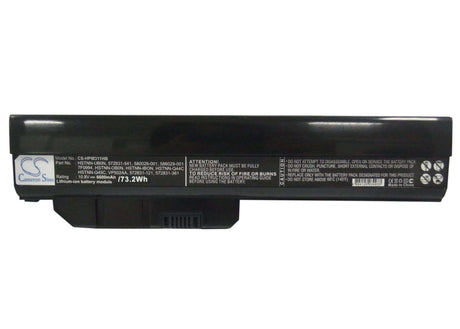 Battery For Hp Mini 311, Mini 311-1012tu, Mini 311-1007tu 10.8v, 6600mah - 71.28wh Notebook, Laptop Cameron Sino Technology Limited   