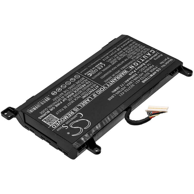Notebook Battery For Hp, Omen 17-an, Omen 17-an003ni, 14.6v, 5300mah - 77.38wh Notebook, Laptop Cameron Sino Technology Limited