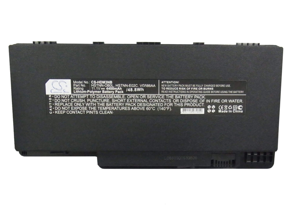Battery For Hp, Pavilion Dm3, Pavilion Dm3-1000, Pavilion Dm3-1001au 11.1v, 4400mah - 48.84wh Notebook, Laptop Cameron Sino Technology Limited   