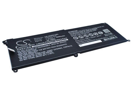 7.4V, Li-Polymer, 3800mAh, Tablet battery fits Hp, 753329-1c1, Pro Tablet X2 612 G1, Pro Tablet X2 612 G1(f1p90ea), 28.12Wh Tablet Cameron Sino Technology Limited