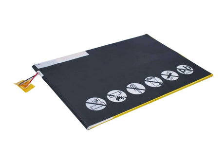 3.7V, Li-Polymer, 8000mAh, Tablet battery fits Hp, 781101-001, 2201, Slate 10 Plus, 29.60Wh Tablet Cameron Sino Technology Limited