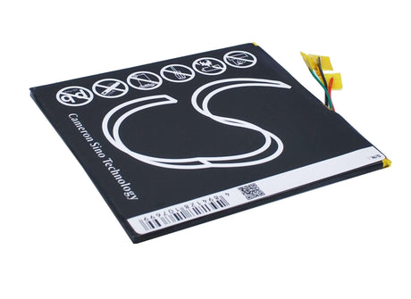 3.7V, Li-Polymer, 4000mAh, Tablet battery fits Hp, 32102102, Slate 7 Extreme, 14.80Wh Tablet Cameron Sino Technology Limited