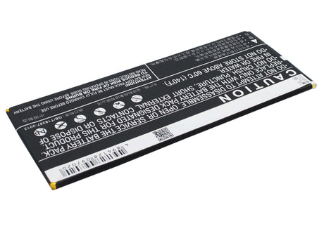 3.7V, Li-Polymer, 2850mAh, Tablet battery fits Hp, Pr-3356130, Slate 7 G2 1311, Slate 7 G2 1315, 10.55Wh Tablet Cameron Sino Technology Limited