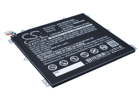 3.7V, Li-Polymer, 5650mAh, Tablet battery fits Hp, By02, 7600us, Hstnh-h408c, 20.91Wh Tablet Cameron Sino Technology Limited