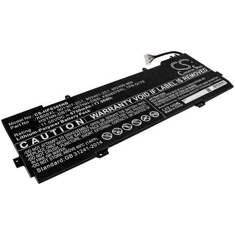 Notebook Battery For Hp, Spectre X360 15 Bl012dx, Spectre X360 15-b, Spectre X360 15-bl000 11.55v, 6750mah - 77.96wh Notebook, Laptop Cameron Sino Technology Limited
