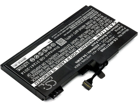 Notebook battery For Hp, Zbook 17 G3, Zbook 17 G3 M9l94av 11.4v, 8300mah - 94.62wh Notebook, Laptop Cameron Sino Technology Limited   
