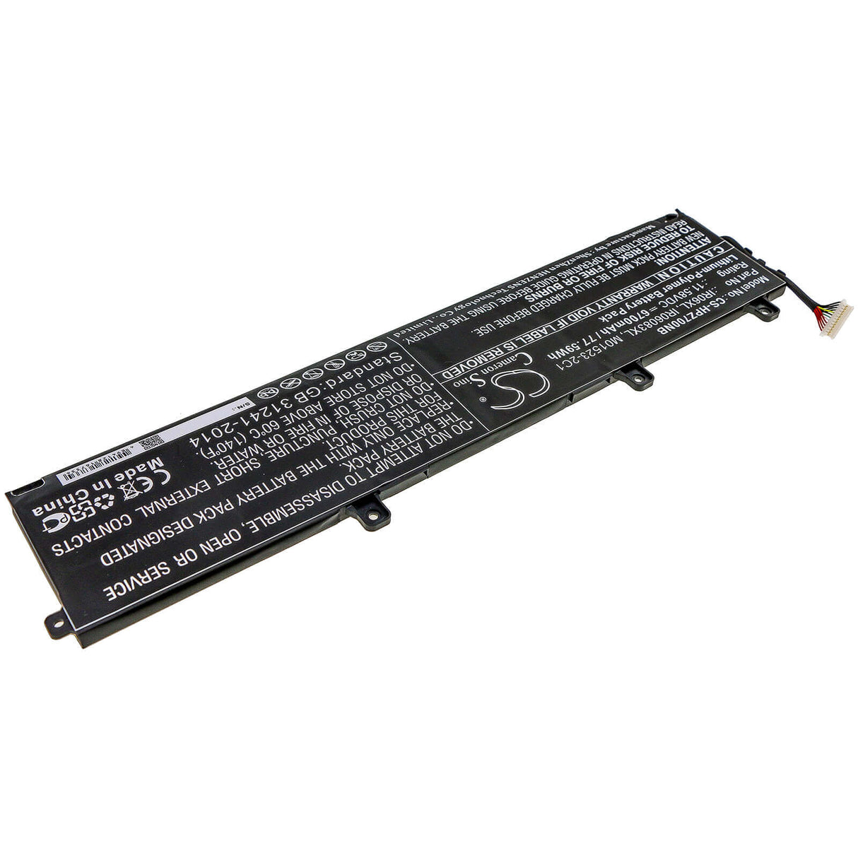 Battery For Hp, Zbook Power G7 11.58v, 6700mah - 77.59wh Notebook, Laptop Cameron Sino Technology Limited   