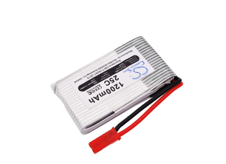 3.7V, Li-Polymer, 1200mAh, Drones battery fits Hq, 898b, 4.44Wh Drones Cameron Sino Technology Limited (Suspended)