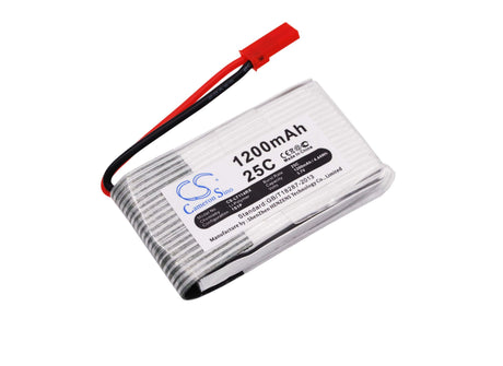 3.7V, Li-Polymer, 1200mAh, Drones battery fits Hq, 898b, 4.44Wh Drones Cameron Sino Technology Limited (Suspended)