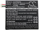 3.85V, Li-Polymer, 2600mAh, SmartPhone battery fits Htc, 35h00258-00m, 2puk00, D825h, 10.01Wh Mobile, SmartPhone Cameron Sino Technology Limited (Smartphone)