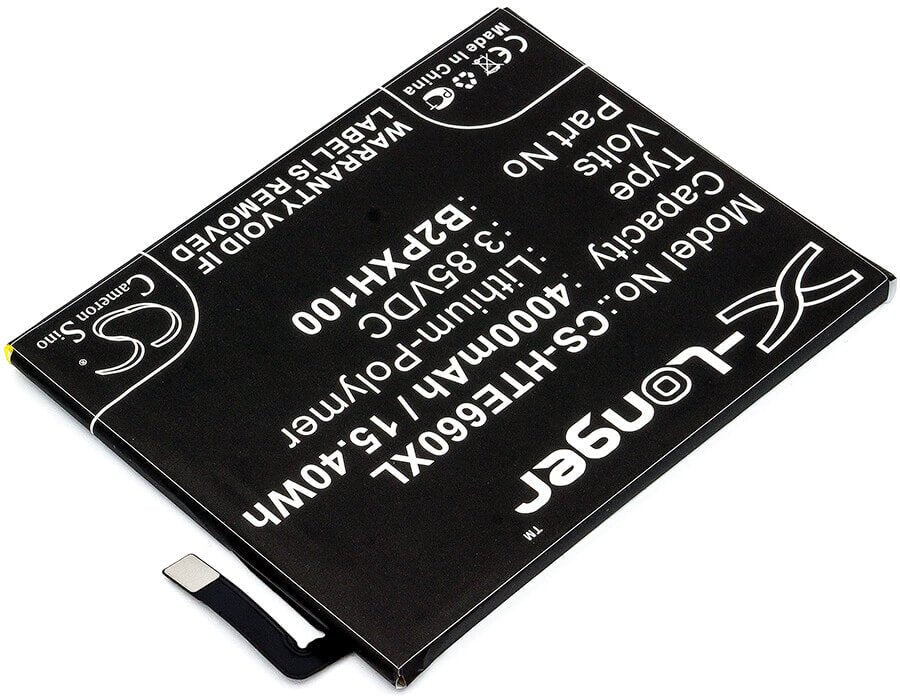 3.85V, Li-Polymer, 4000mAh, SmartPhone battery fits Htc, 35h00264-00m, 2pxh100, E66, 15.4Wh Mobile, SmartPhone Cameron Sino Technology Limited (Smartphone)