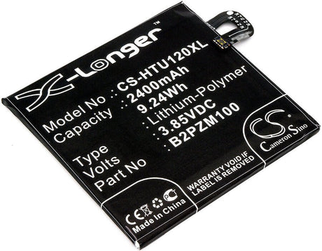 3.85V, Li-Polymer, 2400mAh, SmartPhone battery fits Htc, 35h00270-00m, Alpine, U Play, 9.24Wh Mobile, SmartPhone Cameron Sino Technology Limited (Smartphone)