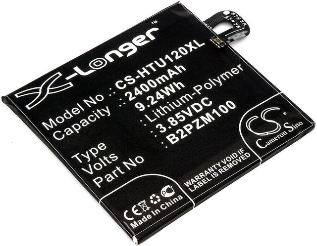 3.85V, Li-Polymer, 2400mAh, SmartPhone battery fits Htc, 35h00270-00m, Alpine, U Play, 9.24Wh Mobile, SmartPhone Cameron Sino Technology Limited (Smartphone)