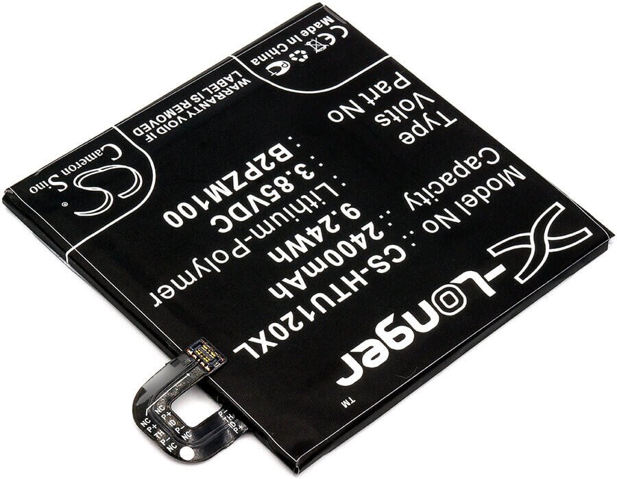 3.85V, Li-Polymer, 2400mAh, SmartPhone battery fits Htc, 35h00270-00m, Alpine, U Play, 9.24Wh Mobile, SmartPhone Cameron Sino Technology Limited (Smartphone)