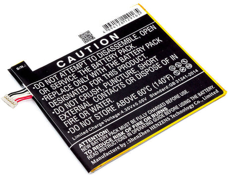 3.8V, Li-Polymer, 2800mAh, SmartPhone battery fits Htc, 35h00249-00m, D728, D728t, 10.64Wh Mobile, SmartPhone Cameron Sino Technology Limited (Smartphone)
