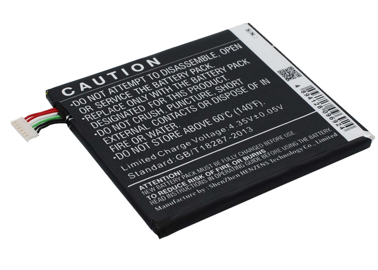 3.8V, Li-Polymer, 2040mAh, SmartPhone battery fits Htc, 35h00222-00m, A3qhd, D610, 7.75Wh Mobile, SmartPhone Cameron Sino Technology Limited (Smartphone)