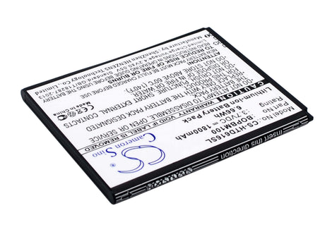 3.7V, Li-ion, 1800mAh, SmartPhone battery fits Htc, 701701000951, D616d, D616h, 6.66Wh Mobile, SmartPhone Cameron Sino Technology Limited (Smartphone)