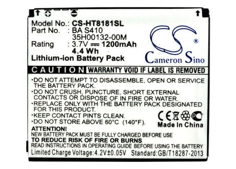 3.7V, Li-ion, 1200mAh, SmartPhone battery fits Softbank, 35h00132-00m, G7, 4.44Wh Mobile, SmartPhone Cameron Sino Technology Limited (Suspended)