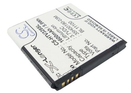3.7V, Li-ion, 1600mAh, SmartPhone battery fits Htc, 35h00177-00m, Desire Q, Desire U, 5.92Wh Mobile, SmartPhone Cameron Sino Technology Limited (Smartphone)
