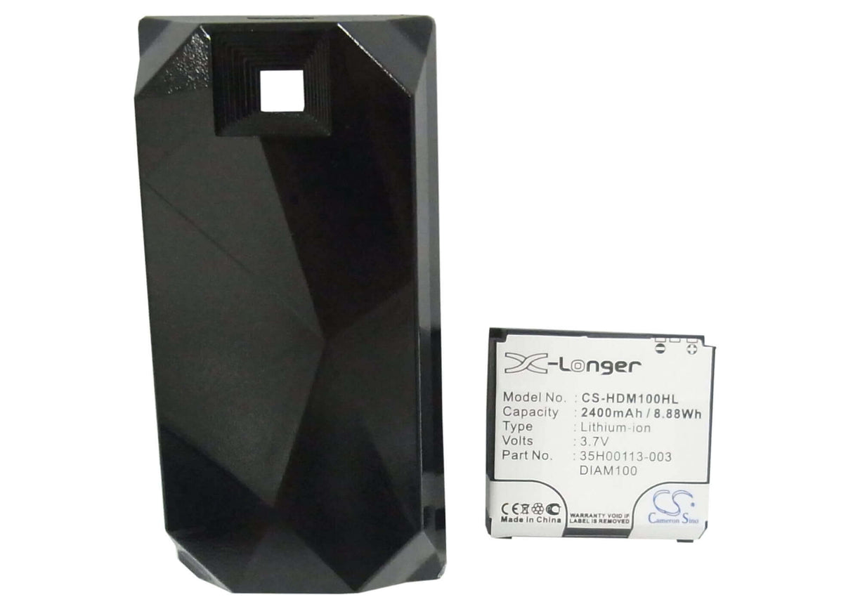 3.7V, Li-ion, 2400mAh, SmartPhone battery fits Dopod, Htc, 35h00113-003, S900, 8.88Wh Mobile, SmartPhone Cameron Sino Technology Limited (Smartphone)