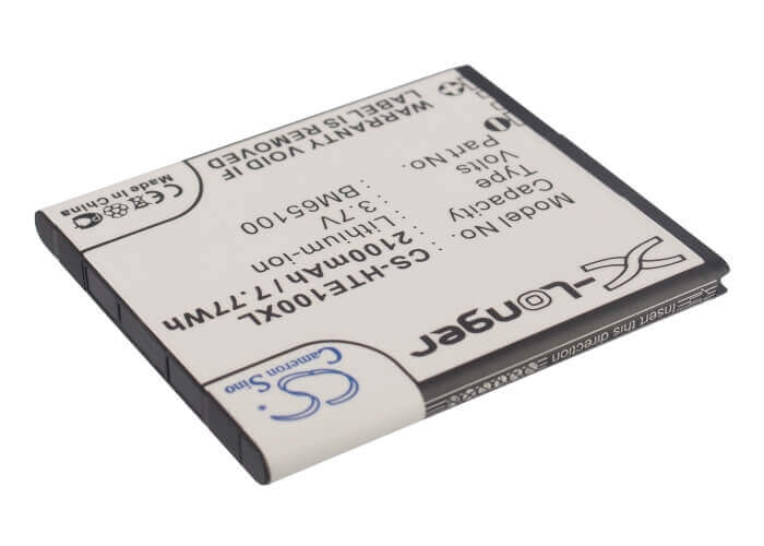 3.7V, Li-ion, 2100mAh, SmartPhone battery fits Htc, 35h00213-00m, 0pcv200, 0po100, 7.77Wh Mobile, SmartPhone Cameron Sino Technology Limited (Smartphone)