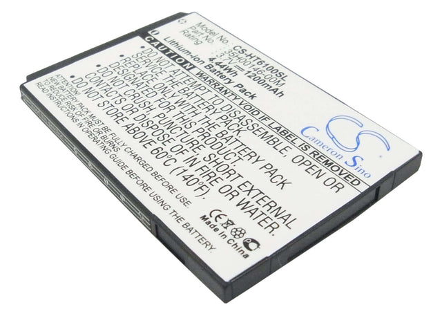 3.7V, Li-ion, 1200mAh, SmartPhone battery fits Sprint, Htc, 35h00146-00m, Evo Shift 4g, Knight, 4.44Wh Mobile, SmartPhone Cameron Sino Technology Limited (Smartphone)