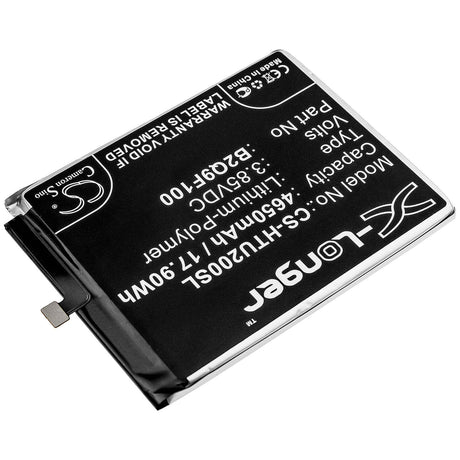 3.85V, Li-Polymer, 4650mAh, SmartPhone battery fits Htc, B2q9f100, F233, U20 5g, 17.9Wh Mobile, SmartPhone Cameron Sino Technology Limited (Smartphone)