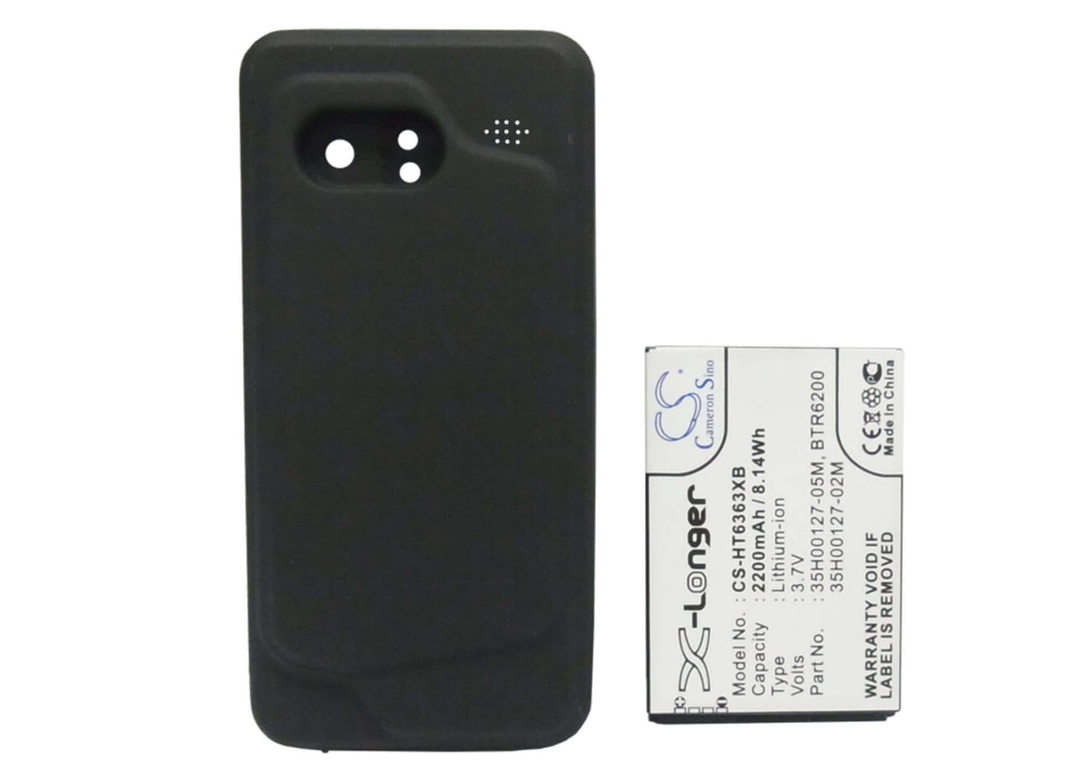 Battery For Htc Incredible, Incredible Pb31200, Droid Incredible 3.7v, 2200mah - 8.14wh Batteries for Electronics Cameron Sino Technology Limited (Suspended)