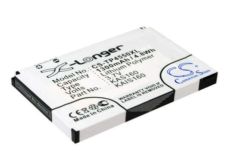 3.7V, Li-Polymer, 1300mAh, SmartPhone battery fits Htc, 35h00086-00m, 8900, 8925 Tilt, 4.81Wh Mobile, SmartPhone Cameron Sino Technology Limited (Suspended)