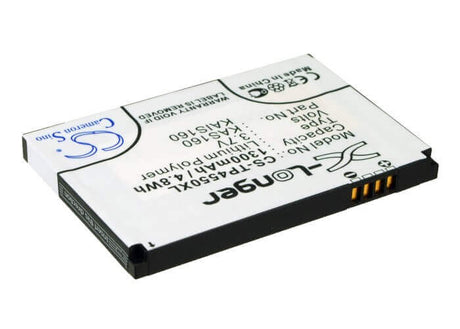 3.7V, Li-Polymer, 1300mAh, SmartPhone battery fits Htc, 35h00086-00m, 8900, 8925 Tilt, 4.81Wh Mobile, SmartPhone Cameron Sino Technology Limited (Suspended)